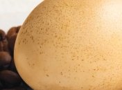 Яйца, крашеные кофе