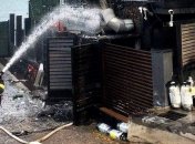 В центре Одессе горела гостиница "М1" (Видео)