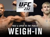 UFC 232. Результаты взвешивания
