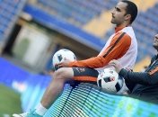 Вечерняя тренировка "Шахтера" накануне финала Кубка Украины (Фото)