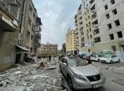 Ракетный удар по центру Харькова