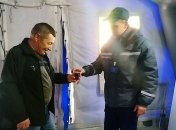 На донбасских КПВВ можно погреться 