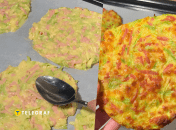 Кабачковые олади с начинкой