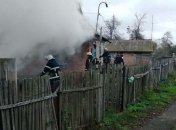 Под Черкассами в пожаре сгорели пенсионеры с ребенком (фото)