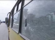 В Киеве разбили автобусы перевозчика, снизившего цены на проезд