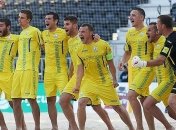 Сборная Украины по пляжному футболу вышла в 1/4 финала квалификации Всемирных игр
