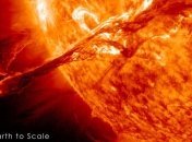 Солнце медленно поглощает Землю