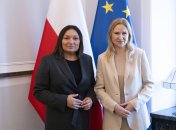 Олена Кондратюк та Моніка Веліховська