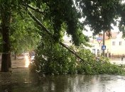 На Николаев обрушился сильный ливень: фото и видео