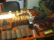 В центре Киева нашли арсенал оружия