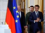 Зеленський, Макрон та Шольц