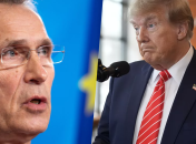 Єнс Столтенберг і Дональд Трамп