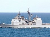 В Черное море сегодня войдет ракетный крейсер "Vella Gulf"