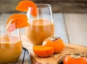 Рецепт дня: смузи из хурмы, апельсина и банана