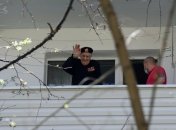 Украинские моряки с военным оркестром трогательно поздравили 100-летнего ветерана в Одессе (фото и видео)