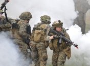 Во Львовской области завершились военные учения "Rapid Trident-2015"