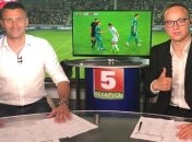 Белорусский комментатор заговорил о протестах во время прямого эфира Лиги чемпионов (Видео)