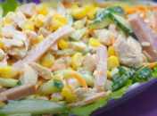 Салат "Чародей" готовится всего 20 минут