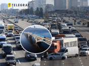 Во время воздушных тревог мосты в Киеве перекрывают