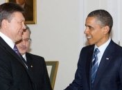 Виктор Янукович обратился с поздравлением к Бараку Обаме 