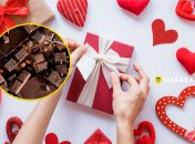 Шоколад, подарок на День святого Валентина