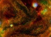 NASA опубликовало снимок Солнца, сделанный в рентгеновском диапазоне