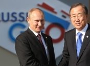 Пан Ги Мун благодарен Путину за возможность высказаться по Сирии