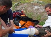 На Буковине турист сорвался со скалы