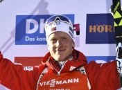 Биатлон. Итоговый результат мужского спринта этапа КМ в Норвегии