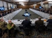 Встреча на базе "Рамштайн"