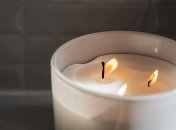 Свечка из подсолнечного - отличный источник света