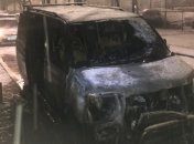 В Киеве подожгли автомобиль доверенного лица кандидата в президенты