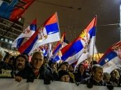 Тысячи сербов вышли на антипрезидентские протесты