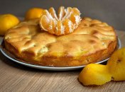 Пирог с мандаринами