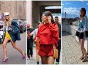 Луки зі спортивними шортами обирають зірки, дизайнери та стилісти