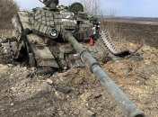 Знищений російський танк