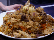 Плов із гречки з курчам