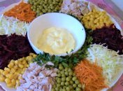 Салат "Веселка"