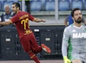 Рома - Сассуоло: дебютный гол Мхитаряна и победа римлян в ярком матче (Видео)