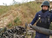 Пожар на складе под Мариуполем: изъято полторы тысячи взрывоопасных предметов