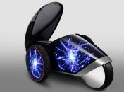 Футуристический автомобиль Toyota отображает эмоции водителя