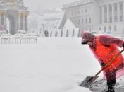 Киев будут чистить от снега в круглосуточном режиме