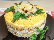 Апетитний та смачний салат