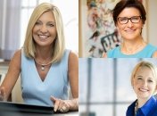 Тройка лидеров списка "Самые влиятельные женщины".