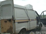 На Полтавщине взорвали и ограбили автомобиль "Укрпошты", ранены двое человек