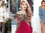 Стильные вязаные платья на осень 2019 (Фото)