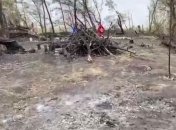 Багато квітів і випалена земля: як зараз виглядає місце аварії Ан-26 в Чугуєві (відео)