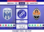 Десна - Шахтер: видео онлайн-трансляция матча УПЛ