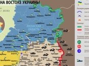 Карта АТО на востоке Украины (19 сентября)