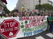 Манифестации прошли в городах Испании